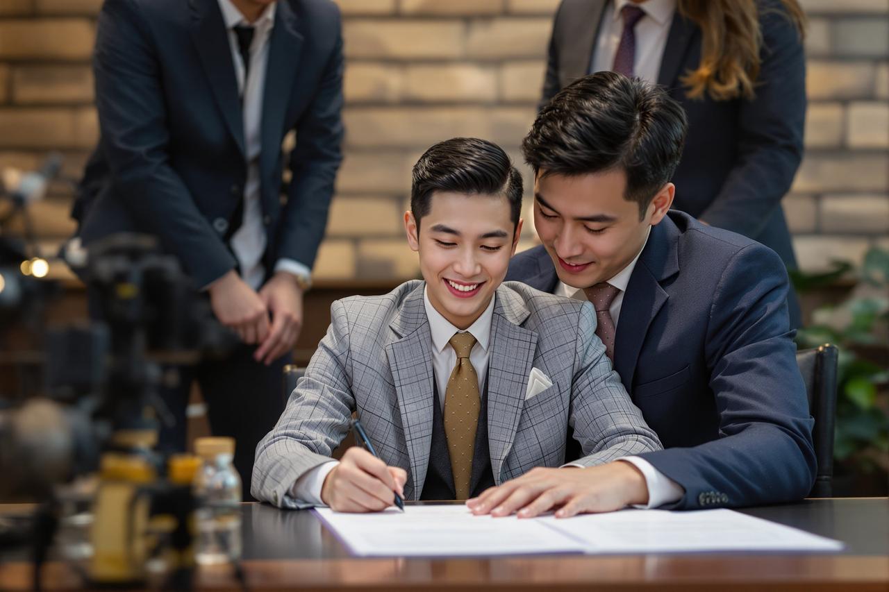 欧美成人视频签约新生代演员陈晓宇，将出演年度大剧《山海经》